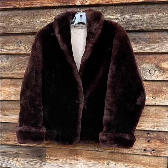 Vintage Jackets & Blazers - Vintage fur coat